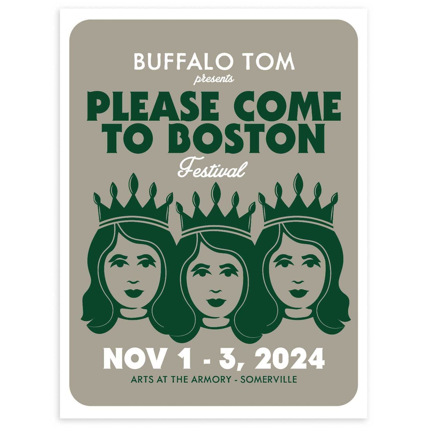 Please Come To Boston Poster