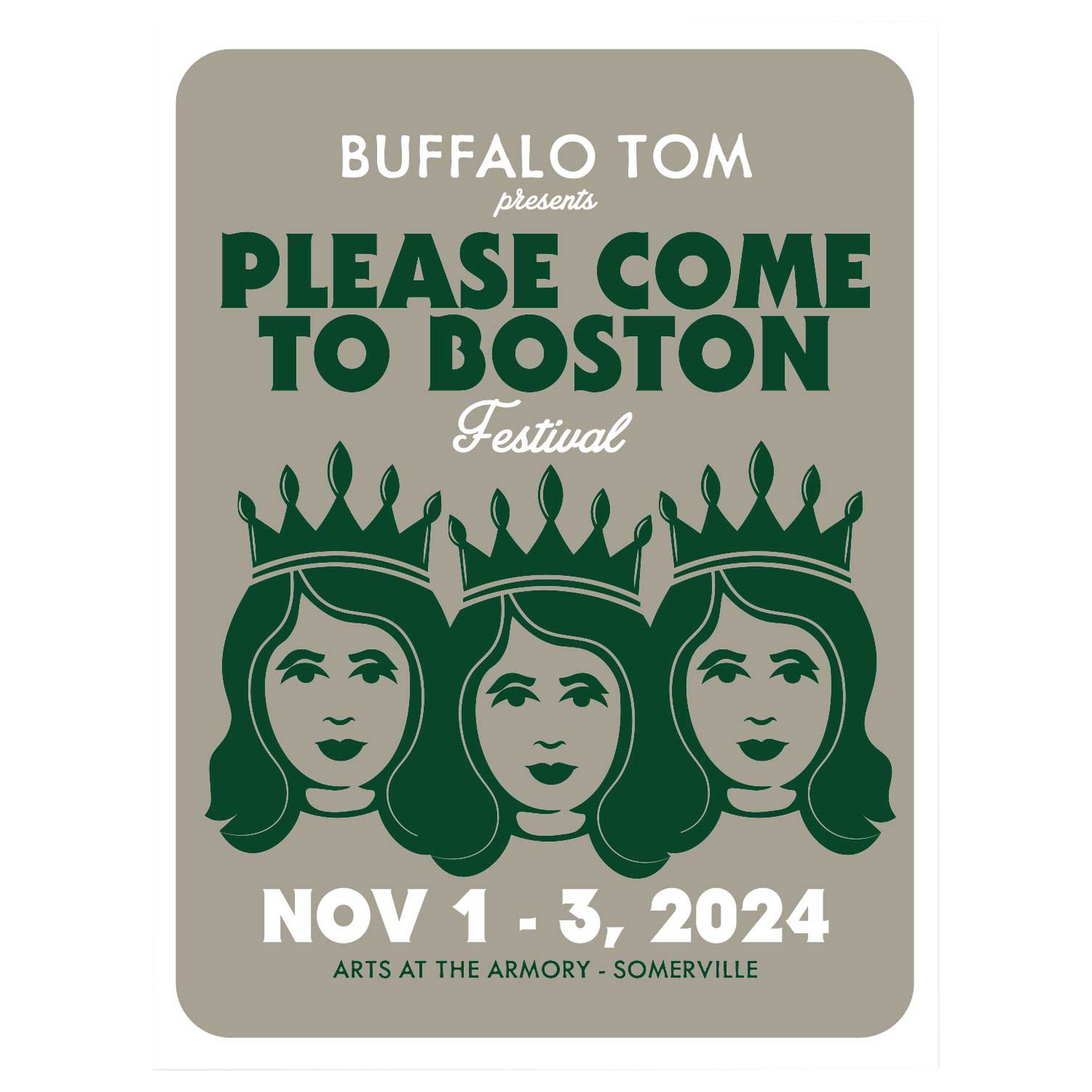 Please Come To Boston Poster